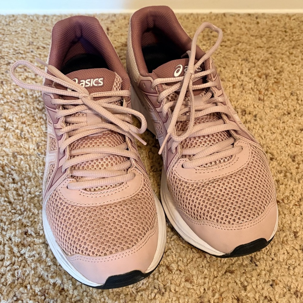 Women’s ASICS Dusty Rose Gel Contend 9 Running Shoes Size 10